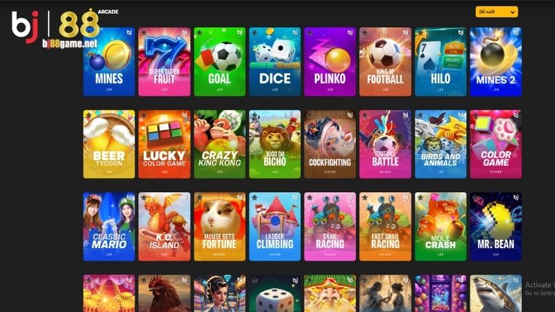 Bật mí mẹo tham gia Arcade BJ88 thắng lớn